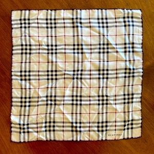 Burberry silk scarf